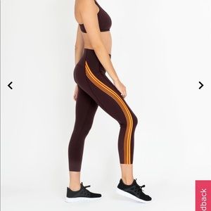 Spanx Every.Wear Contour stripe legging 7/8